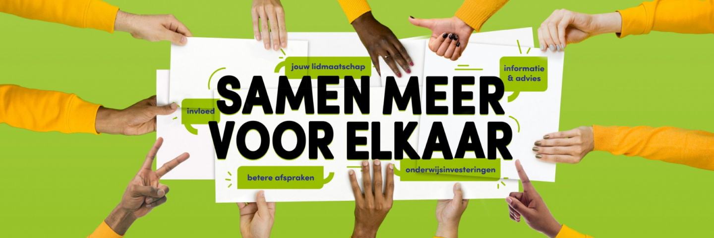 samen meer voor elkaar breed