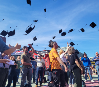 Alternatieve opening academisch jaar 2023 campusplein vu