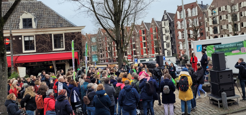 20230203 demo Amsterdam